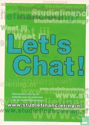 U000286 - College Toekomst Studiefinanciering "Let´s Chat!" - Afbeelding 1