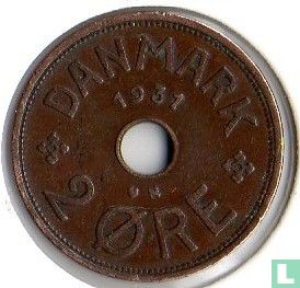 Danemark 2 øre 1931 - Image 1
