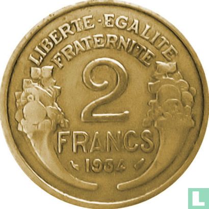 France 2 francs 1934 - Image 1