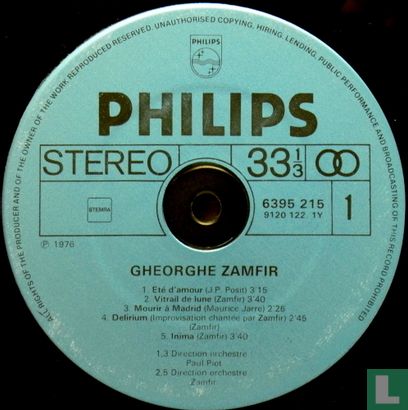 Gheorghe Zamfir - Music for the millions - Bild 3