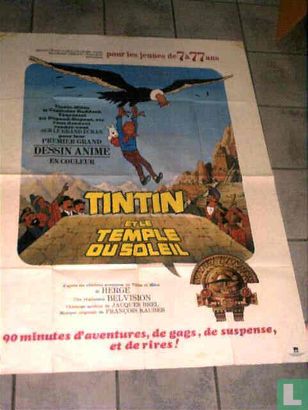 Tintin et le temple du soleil (Kuifje film poster)