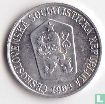 Tchécoslovaquie 5 haleru 1963 - Image 1