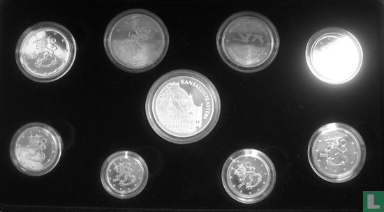 Finlande coffret 2002 (BE - avec médaille en argent) - Image 2