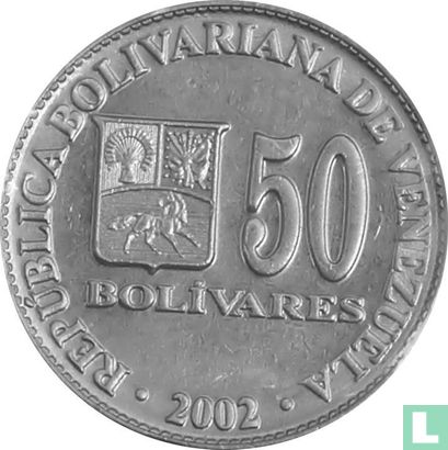 Venezuela 50 bolívares 2002 - Image 1