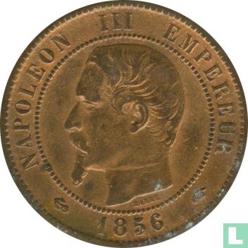Frankreich 10 Centime 1856 (A) - Bild 1