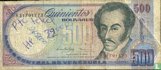 Venezuela 500 Bolívares 1998 - Image 1