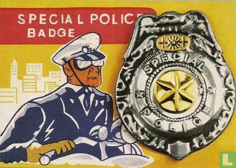 C000280 - Special Police Badge  - Afbeelding 1