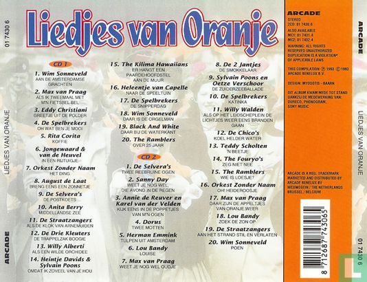 Liedjes Van Oranje - Bild 2