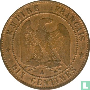 Frankreich 10 Centime 1856 (A) - Bild 2