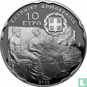 Greece 10 euro 2008 (PROOF) "The new Acropolis Museum" - Image 1