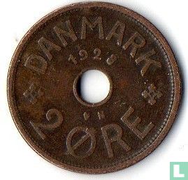 Denemarken 2 øre 1928 - Afbeelding 1