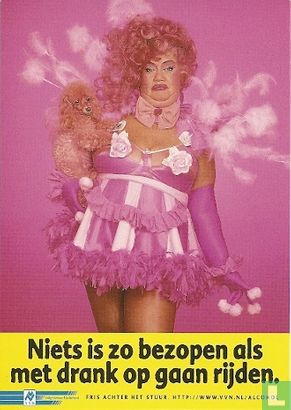 B001694 - Veilig Verkeer Nederland "Niets is zo bezopen..." - Afbeelding 1