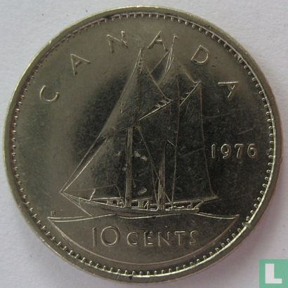 Canada 10 cents 1976 - Image 1