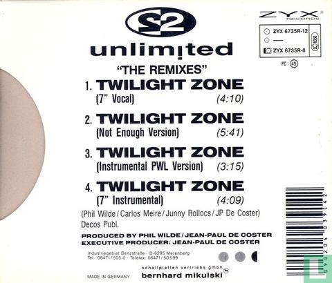 Twilight Zone (The Remixes) - Afbeelding 2