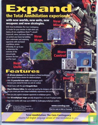 Total Annihilation: The Core Contingency - Afbeelding 2
