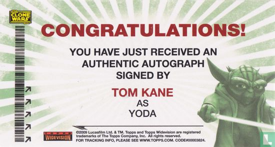Tom Kane as Yoda - Afbeelding 2
