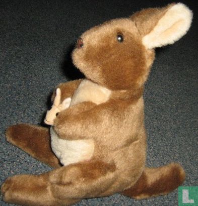 Kangaroo met jong in buidel