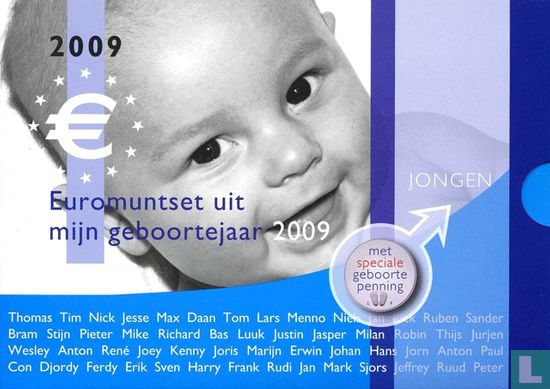 Netherlands mint set 2009 "Baby set boy" - Image 1
