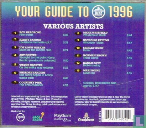 Your Guide to the North Sea Jazz Festival 1996 - Afbeelding 2