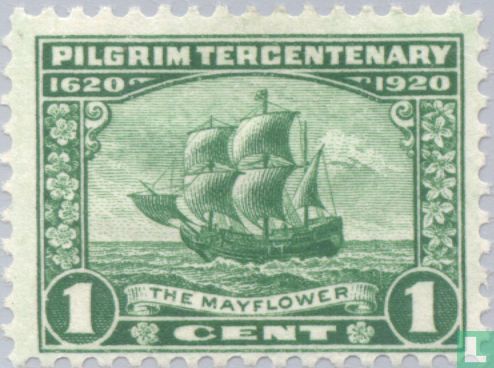 The sailing ship"Mayflower"