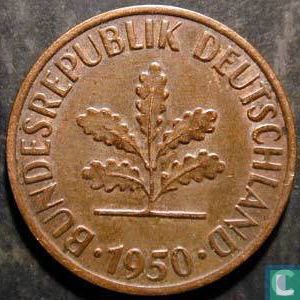 Duitsland 2 pfennig 1950 (G) - Afbeelding 1