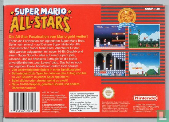 Super Mario All Stars (Super Classic Serie) - Afbeelding 2