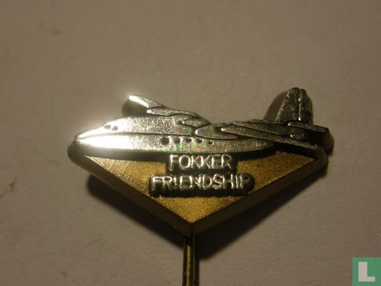 Fokker Friendship [goud op brons]