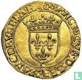 Frankrijk 1 gouden écu 1541 (D) - Afbeelding 1