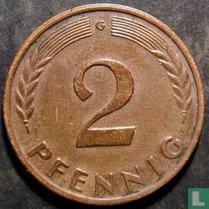 Allemagne 2 pfennig 1950 (G) - Image 2