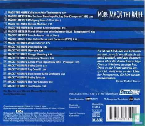 More Mack the Knife 20 Versions - Image 2