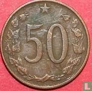 Tchécoslovaquie 50 haleru 1963 - Image 2