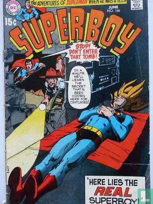 Here lies the REAL Superboy ! - Afbeelding 1