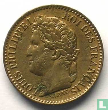 France 1 centime 1843-1846 (trial) - Image 1