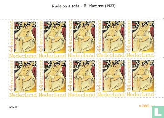 Henri Matisse - Naakt op sofa - Afbeelding 2