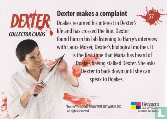 Dexter makes a complaint - Image 2