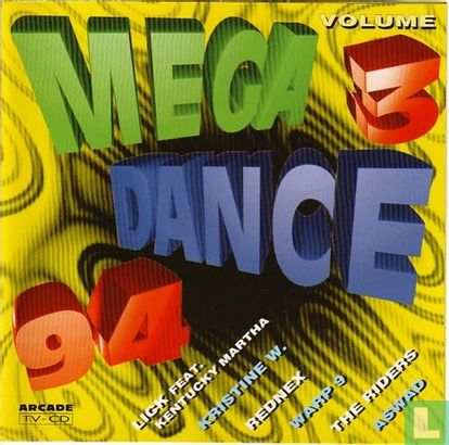 Mega Dance '94 - Volume 3 - Image 1