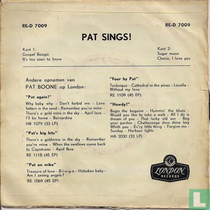 Pat Sings - Image 2