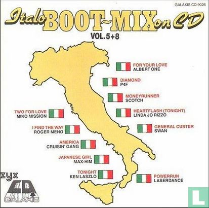Italo Boot-Mix On CD Vol 5+8 - Afbeelding 1