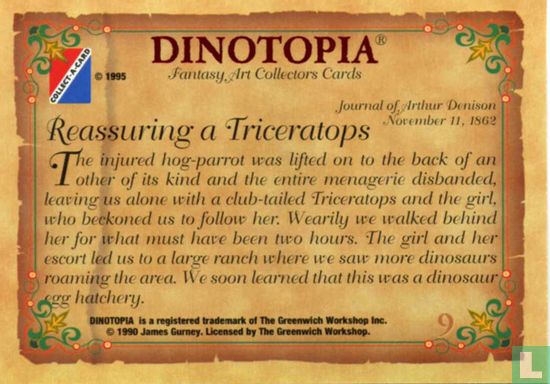 Reassuring a Triceratops - Bild 2