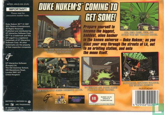 Duke Nukem 64 - Afbeelding 2