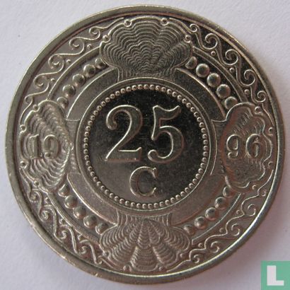 Antilles néerlandaises 25 cent 1996 - Image 1