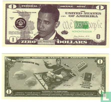 Federal OBAMA note 2008
