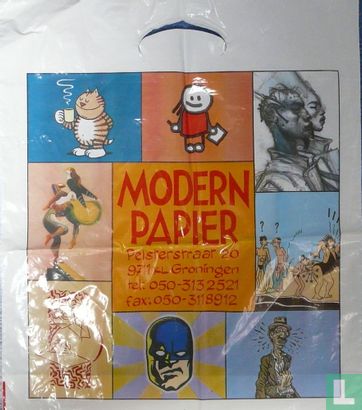 8 strips Modern Papier