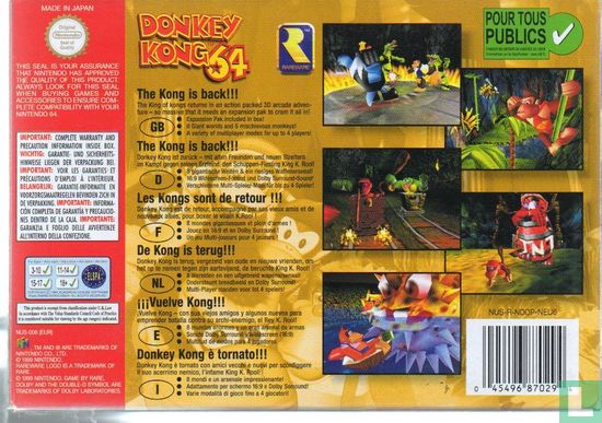 Donkey Kong 64 - Afbeelding 2