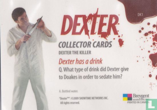 Dexter has a drink - Afbeelding 2