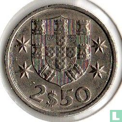 Portugal 2½ escudos 1983 - Afbeelding 2