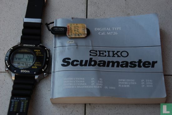 Seiko M726 Scuba Master Duikcomputer (1990) - Seiko - LastDodo