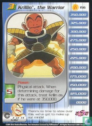 Krillin, the Warrior (level 3)