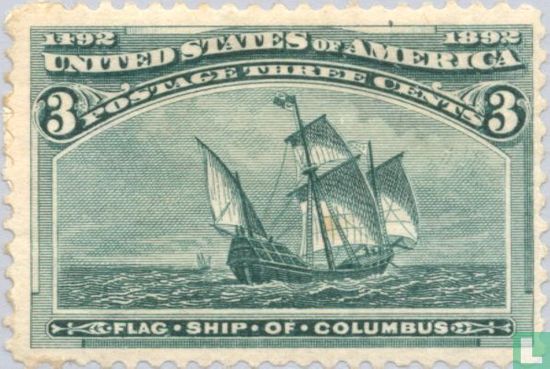 Flaggenschiff von Columbus