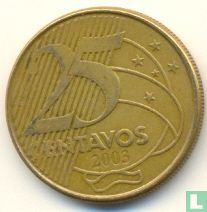 Brazilië 25 Centavo 2003 - Bild 1